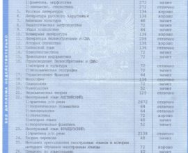 University Diploma in Russian 3